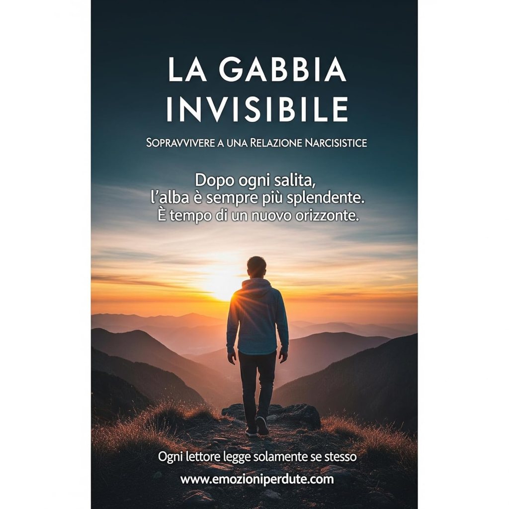 Copertina del libro La Gabbia Invisibile guida per uscire da una relazione narcisistica